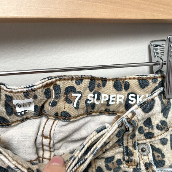 Gap Cheetah Skinny Jeans - Picture 7 of 9
